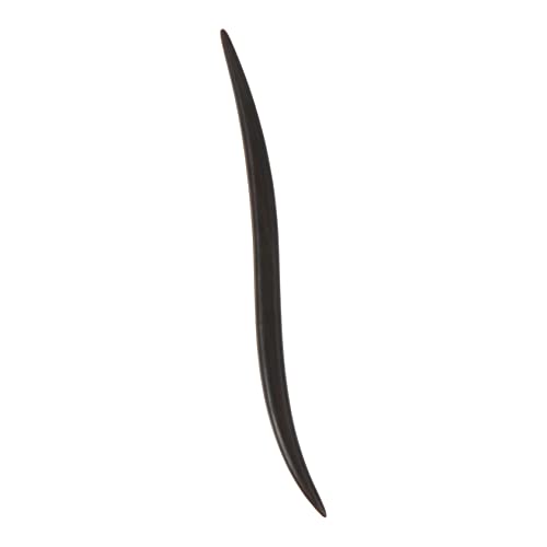 WRITWAA 1 Stück Ebenholz Haarnadel Für Damen Haarstabform Klassisch Bobby Traditionell Weibliche Nadeln Mädchen Hochzeit Vintage Einfache Haarnadel Styling Haarnadeln von WRITWAA