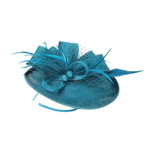 WRITWAA Schickes Party-haarband Mit Schleier Und Blumen Für Damen Leichtes Und Einzigartiges Kopfschmuck-accessoire Für Hochzeiten Und Besondere Anlässe von WRITWAA