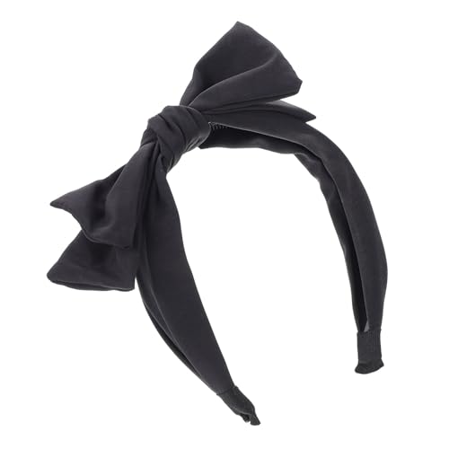 WRITWAA 1 Stück Großes Schleifen Stirnband für Damen Haarband aus Hochwertigem für Festliche Anlässe Bequem und Weihnachten und Besondere Anlässe von WRITWAA