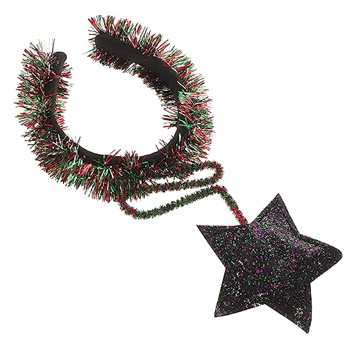 WRITWAA Sternen Haarreif Party Stirnband Damen Kopfschmuck Haarschmuck Für Mädchen Junge Mädchen Bunt Modischer Sommerpicknick Tanzparty Abschlussball Soiree von WRITWAA