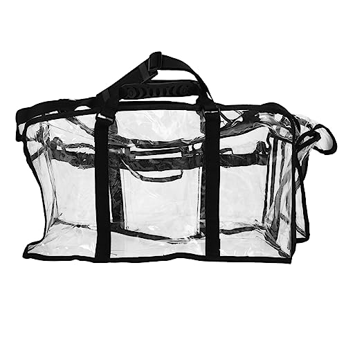 WRITWAA Transparente Kosmetiktasche Mit Organizer-fächern Reise-Make-up-Tasche Aus Strapazierfähigem PVC Großes Fassungsvermögen Für Outdoor-aktivitäten Und Fitness von WRITWAA