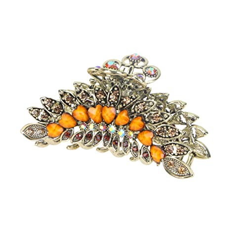 WRITWAA 1 Stück Retro Haarspange mit Haarklammer für Eleganter Haaraccessoire für Damen Besondere Anlässe und von WRITWAA