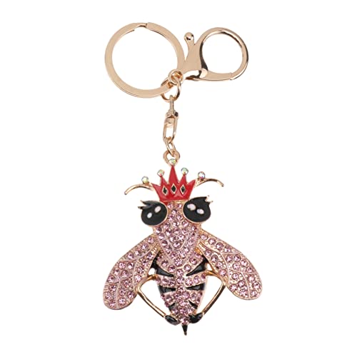 WRITWAA 1stück Rhinestone Bienen Schlüsselanhänger Cartoon Design Glitzerndes Schlüsselring Zubehör Dekoration Für Handtaschen Und Schlüssel Perfektes Für von WRITWAA