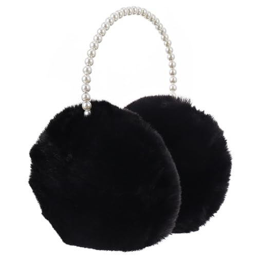 WRITWAA Warm Earmuff Für Flauschige Ohrenschützer Für Winter Bequeme Ohrwärmer Mit Einzigartigem Design Für Schwarz von WRITWAA