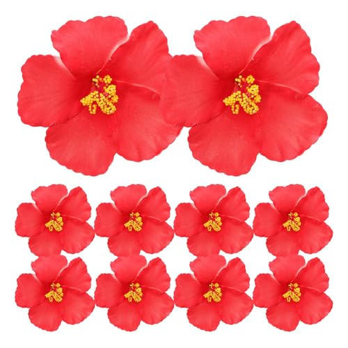 WRITWAA 10 Haarblumen: Boho-Blumen-Haarspangen, künstliche Blumen-Haarnadeln für Frauen und Mädchen – eleganter Kopfschmuck für Strand und Reisen von WRITWAA