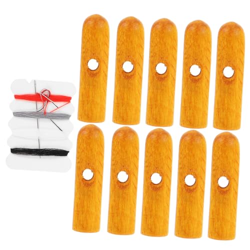 WRITWAA 10 Stück Holzperlen Für Regenschirmschwänze Langlebig 3,2mm Lochdurchmesser Ersatzteile Für Klappbare Regen Und Sonnenschirme Zubehör Für Regenschirm Reparaturen von WRITWAA