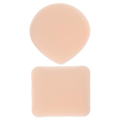 WRITWAA 10stücke Kosmetische Puderquasten Make-up Tools Kleine Puderquasten Für Frauen Tragbar Make-up Quasten Zum Auftragen Von Foundation Concealer Creme Leicht Zu Reinigen von WRITWAA