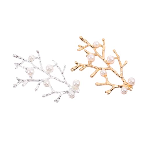 WRITWAA 10 Stück Perlenzweig Haarschmuck Accessoires Haarschmuck Charms Perlenzweig Verzierungen Für Baumzweige Perlenverzierungen Das Perlendekor Für Frauen Kunstperlen von WRITWAA