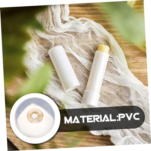 WRITWAA 10 Stück Transparente Lip Balm Pouches mit Sichtfenster PVC Geldbörse Kartenhalter Leicht Tragbar Wetterfest für Outdoor und DIY Kartenorganisation von WRITWAA