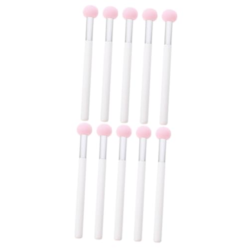 WRITWAA 10 Teiliges Makeup Schwamm Weiche Concealer Applikatoren für Gesicht Runde Beauty Sponge Puderquaste für Flüssiges und Puder Praktische Make Up Werkzeuge für Frauen von WRITWAA