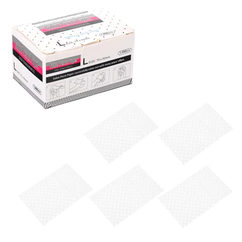 WRITWAA 1000 Blatt Dauerwellenpapier Papiere Curly Barber Friseure Haar Curling Tissue Wrap Haar Curling Papierstreifen Dauerwelle Haar Dauerwelle Tissue Haar Dauerwelle Rod Papier von WRITWAA