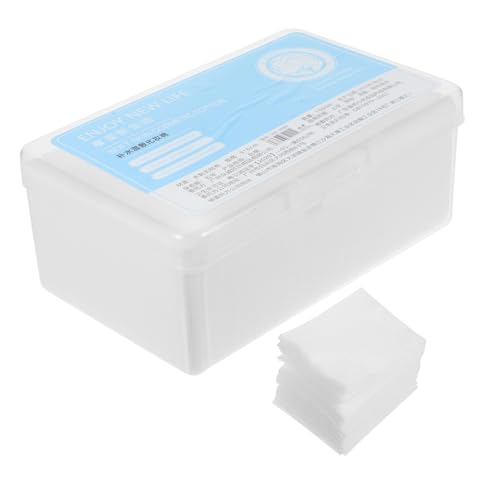 WRITWAA 1080stücke Vliesstoff Make-up Entfernen Pads Nagellack Entferner Gesichts Pads Für Gesichtswasser Gel Lotion von WRITWAA