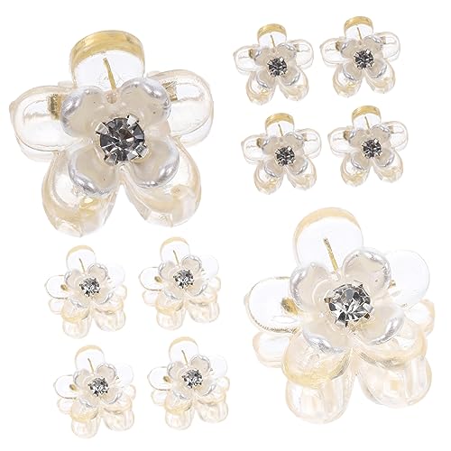 WRITWAA 10Stücke Mini Haarspangen Kleine Krallenklammern Für Damen Für Frisuren Hochzeiten Und Besondere Anlässe Leicht Und Bequem von WRITWAA
