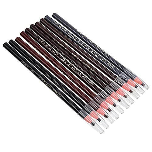 WRITWAA 10stücke Augenbrauenstifte Zum Ziehen Mit Pull Linie Funktion Für Augenbrauen-make-up Leicht Tragbar Für Reisen Und Outdoor-einsatz Natürliche Konturierung von WRITWAA