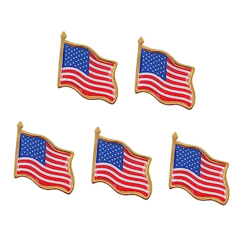 WRITWAA 10st Vintage-geschenke Für Männer Schmuck Der Amerikanischen Flagge Strass Jacke Herren Vintage-jacken Für Männer Herrenhut Kostümhaube Hut Anstecknadel Usa Mowa Fräulein Schüttgut von WRITWAA