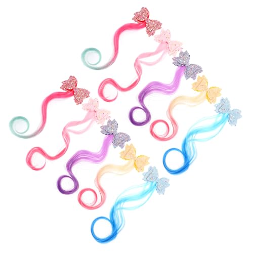 WRITWAA 10stücke Junge Mädchen Haarclips Clip Haarextension Perücken Haarnadeln Mit Schleifen Für Perücken Und Kinderkopfschmuck WRITWAA 10stücke Junge Mädchen Haarclips Clip Haarextension Perücken Haarnadeln Mit Schleifen Für Perücken Und Kinderkopfschmuck von WRITWAA