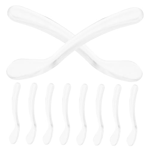 WRITWAA 10stücke Kosmetikspatel Mit Löffel Für Creme Lotion Und Make-up-produkte Wiederverwendbare Aus Robustem Material Praktisches Hautpflegespatel-tool Für Gleichmäßige Anwendung von WRITWAA