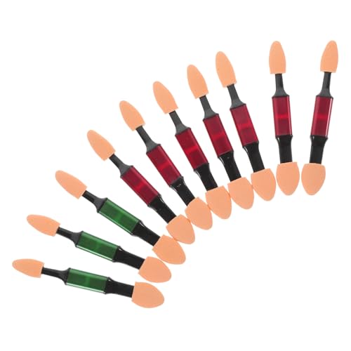 WRITWAA 10stücke Lidschatten- Mit Doppelseitigem Schwamm Make-up-tool Für Frauen Und Mädchen Leicht Zu Tragen Puder Lässt Sich Einfach Auftragen von WRITWAA