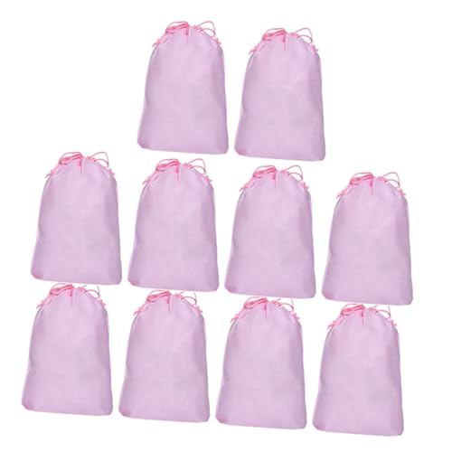 WRITWAA 10stücke Schuhbeutel Mit Kordelzug Zum Packen Tragbare Reiseschuh-aufbewahrungsbeutel Aus Vlies Organizer Für Schuhe Kleidung Und Handtücher Geeignet Für Tanzschuhe Turnschuhe Haus von WRITWAA