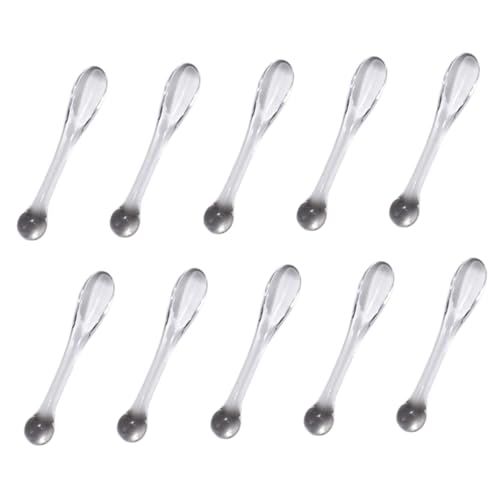 WRITWAA 10stücke Spatel Für Gesichtspflege Transparente Hautpflege-löffel Geeignet Für Kosmetik Cremes Und Augencremes Praktische Anwendung Im Alltag WRITWAA 10stücke Spatel Für Gesichtspflege Transparente Hautpflege-löffel Geeignet Für Kosmetik Cremes Und Augencremes Praktische Anwendung Im Alltag von WRITWAA