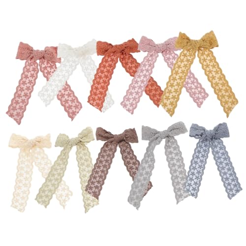 WRITWAA 10stücke Vintage-haarspangen Mit Langer Schleife Dekorative Haarspangen Für Frauen Und Mädchen Geeignet Für Partys Geburtstage Und Alltag WRITWAA 10stücke Vintage-haarspangen Mit Langer Schleife Dekorative Haarspangen Für Frauen Und Mädchen Geeignet Für Partys Geburtstage Und Alltag von WRITWAA