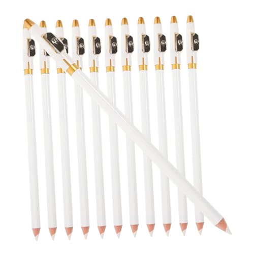 WRITWAA 12stücke Augenbrauenstift Aus Holz Tragbarer Augenbrauenstift Für Damen-make-up Augenbrauenformer Mit Anspitzer Schweiß Und Wischfeste Augenbrauenstifte von WRITWAA