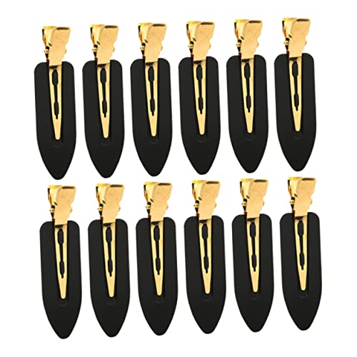WRITWAA 12 Stück Faltenlose Haarspangen für Damen Haarklammern Knick für Styling Make Up und Frisuren für Haartypen Nassem Haar von WRITWAA