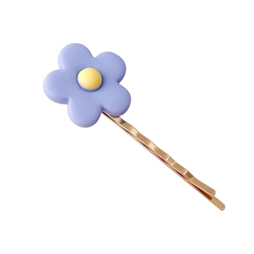 WRITWAA 12stücke Blumen-haarspangen Cartoon-design Bonbonfarben Leicht Zu Befestigen Für Mädchen Frauen Verschiedene Frisuren Accessoires von WRITWAA