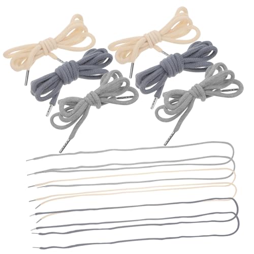 WRITWAA 12 Stück Hoodie Kordelzug Teiliges Bunten Atmungsaktiven Schnüren für Sporthosen Sweatshirts Jacken für Reparaturen Diy Projekte von WRITWAA