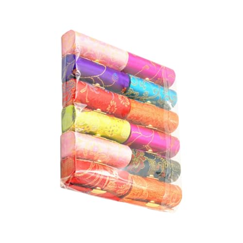 WRITWAA 12 Stück Lippenstiftbox Schmuckaufbewahrungsbox Lippenstift Organizer Etui Damen Vintage Lippenstiftetui Lippenstiftbehälter Lippenstifthalter Lippenstift von WRITWAA