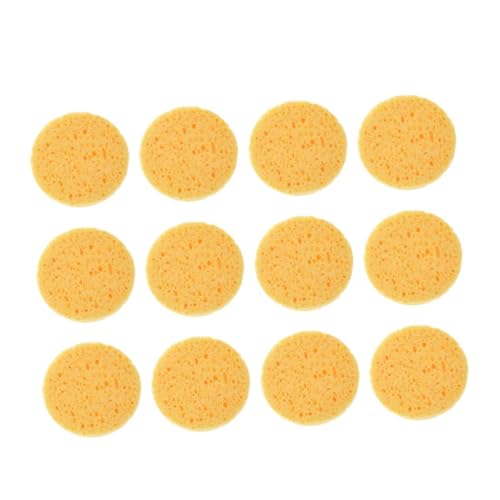 WRITWAA 12Stücke Zellulose Gesichtsreinigungsschwämme Sanfte Peeling Pads Für Tägliche Gesichtsreinigung Und Makeup Entfernung Für Empfindliche Haut Tiefenreinigend von WRITWAA