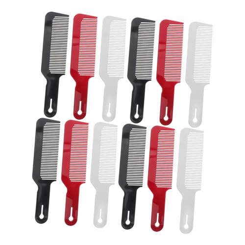 WRITWAA 12stücke Haarschneidekamm Aus Plastik Für Männer Und Frauen Friseurkämme Zum Entwirren Und Stylen Professioneller Kamm Für Haarschnitte Und Frisuren von WRITWAA