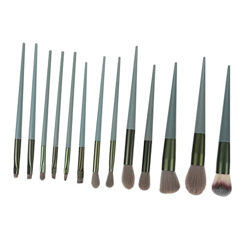 WRITWAA 13stücke Kosmetik Pinselset Für Damen Mit Foundation-pinsel Und Gesichtspuderpinsel Synthetische Kosmetikpinsel Für Verblenden Konturieren von WRITWAA