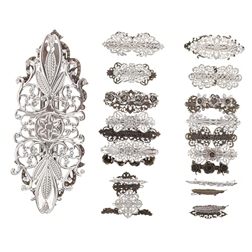 WRITWAA 14 Teiliges Retro Haarspangen Set Haarspangen Haarschmuck Für Frauen Hochzeit Mädchen Süße Frühlings Haarspange Haarklammern Vintage Haarnadeln Clips Für Haare Retro von WRITWAA