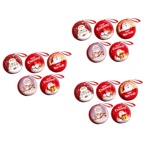 WRITWAA 15 STK geldbörsen für Weihnachten weihnachtsdeko weihnachtgeschenkideen Münzfach mit Reißverschluss Weihnachtsbaumschmuck Beutel zur Aufbewahrung von Münzen Weihnachtsmünztaschen von WRITWAA