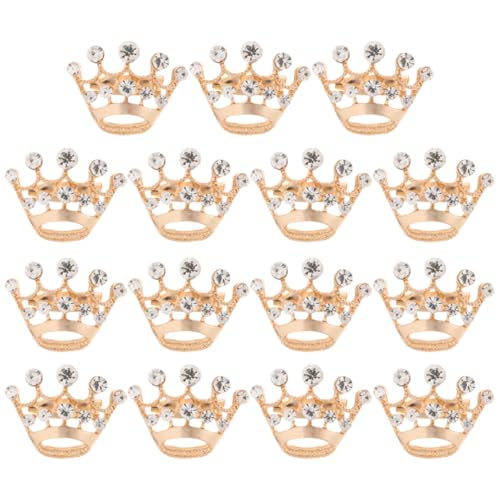 WRITWAA 15stücke Anstecknadel Goldfarbene Kleine Brosche Mit Tiara-design Schmuck Für Damenkleider Anzüge Schals Formelle Anlässe Hochzeiten Und Partys von WRITWAA