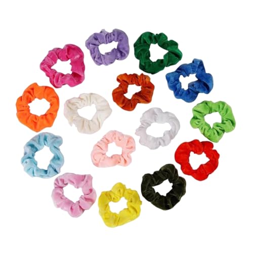 WRITWAA 15stücke Elastische Pferdeschwanz Haar Seile Für Frauen Flanell-haarringe Haargummis Flanellhaar Haarschmuck WRITWAA 15stücke Elastische Pferdeschwanz Haar Seile Für Frauen Flanell-haarringe Haargummis Flanellhaar Haarschmuck von WRITWAA