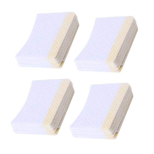 WRITWAA 160stücke Arc-förmige Make-up-entferner-pads Für Wimperncreme Reinigungskissen Kosmetik-pads Für Augenkosmetik Für Frauen von WRITWAA