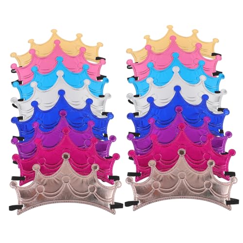 WRITWAA 16stücke Junge Mädchen Geburtstag Party Krone Hüte Geburtstag Feier Hut Requisiten Für Jungen Mädchen von WRITWAA