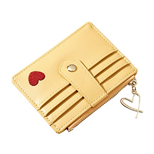 WRITWAA Vielseitige Damen-geldbörse Stilvolle Handtasche Mit Herzmuster Kartenhalter Make-up-Tasche Für Besondere Anlässe von WRITWAA