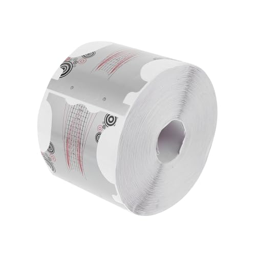 WRITWAA 1Roll Anleitungsformular für Nagelkunst Nagelformen selber machen Maniküre-Führer-Aufkleber Nagelaufkleber Kunstnagelverlängerung Nagelkunst erweiterter Aufkleber von WRITWAA