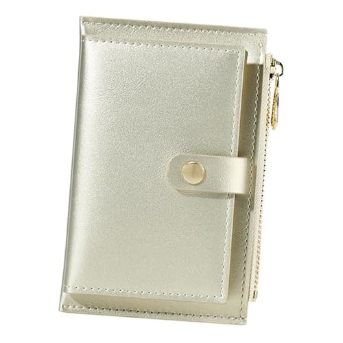 WRITWAA Geldbörse Mit Reißverschluss Aus Pu Für Damen Kartenetui Kreditkartenetui Kleine Brieftasche Zum Aufbewahren Von Karten Und Tickets von WRITWAA