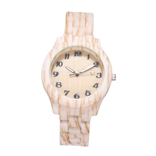 WRITWAA 1Stk Frauen beobachten tatsächl Watches smaetwatch uhrenwender Geburtstagsgeschenk uhrn Digitaluhr Männer beobachten Uhren Männer Schlüsselanhänger Taschenuhr Uhr für männer Beige von WRITWAA