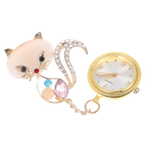 WRITWAA 1Stk Taschenuhr Krankenschwester Uhr Nurse Watch Arztuhr wanduhr auf Krankenschwester achten Frauen schauen zu Krankenschwester hängende Uhr Arzt hängende Uhr Zinklegierung Golden von WRITWAA