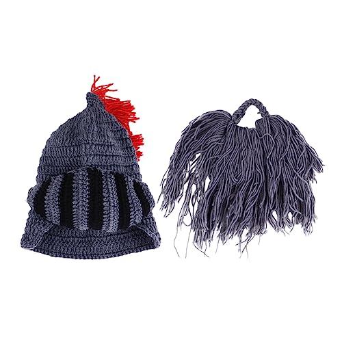 WRITWAA Handgemachter Reithelm Ritterhut Mütze Und Warme Wattierung Als Weihnachtsgeschenk von WRITWAA