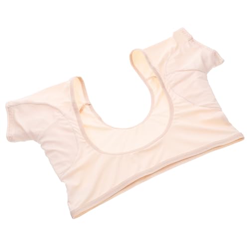 WRITWAA 1Stk underwrap Schweißabsorbierend schweißhemmende elastische weste schweißschutz weste kurzärmlige Oberteile für Frauen Plus-Size-Activewear-Tops Body-Korsett Bustier von WRITWAA