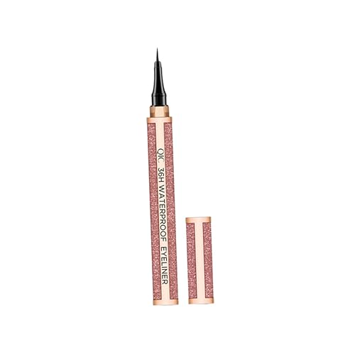 WRITWAA Wasserfester Flüssig Eyeliner Stift Schnelltrocknend Schwarz für Präzise Einfach Anzuwenden Kosmetik für Frauen von WRITWAA