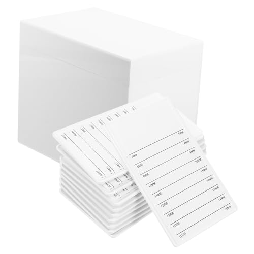 WRITWAA 1Stück Wimpern Aufbewahrungsbox Lagig Aus Professioneller Lash Verlängerungsbehälter Mit Staubschutz Langlebig Und Stabil Für Optimalen Schutz Weißer Organizer von WRITWAA