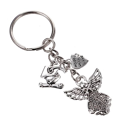 WRITWAA 1stück Abschluss Souvenir Engel Doktor Schlüsselanhänger Mit Doktorhut Praktische Dekoration Für Taschen Und Schlüssel Als Zur Graduierung von WRITWAA