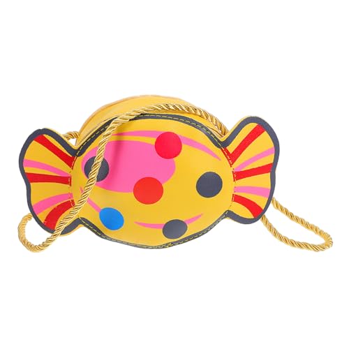 WRITWAA 1stück Junge Mädchen Umhängetasche Im Süßen Candy-Design Mini Geldbörse Für Mädchen Für Kleinigkeiten Wie Lippenstift Und Handy Farbenfroh Und Leicht Zu Tragen von WRITWAA